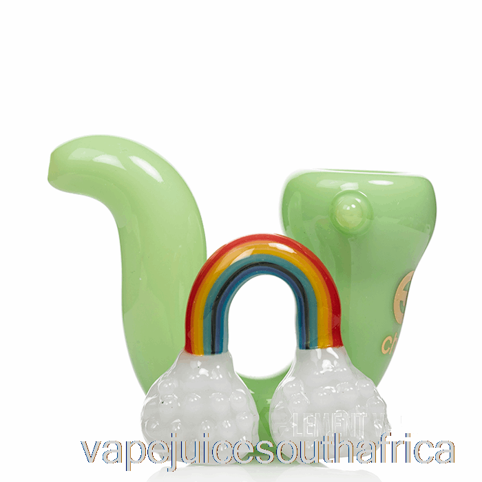Vape Juice South Africa Cheech Glass Rain 'N' Rainbows Hand Pipe Green (Jade)